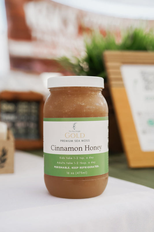 Cinnamon & Raw Honey Premium Sea Moss Gel