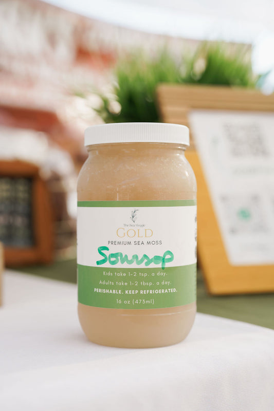 Soursop Premium Sea Moss Gel